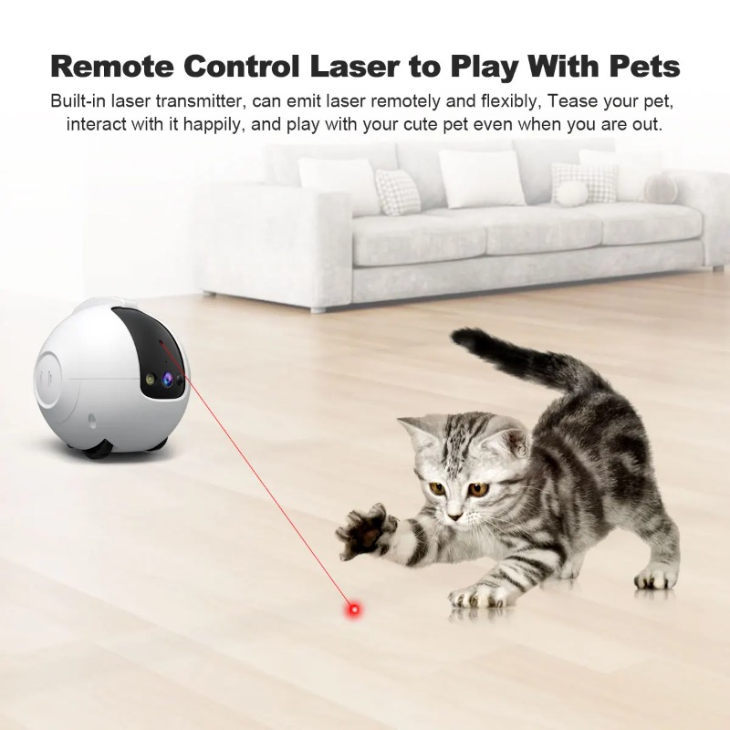 Pet Surveillance Camera 4MP 36 - Home Security Robot ulasan dan harga