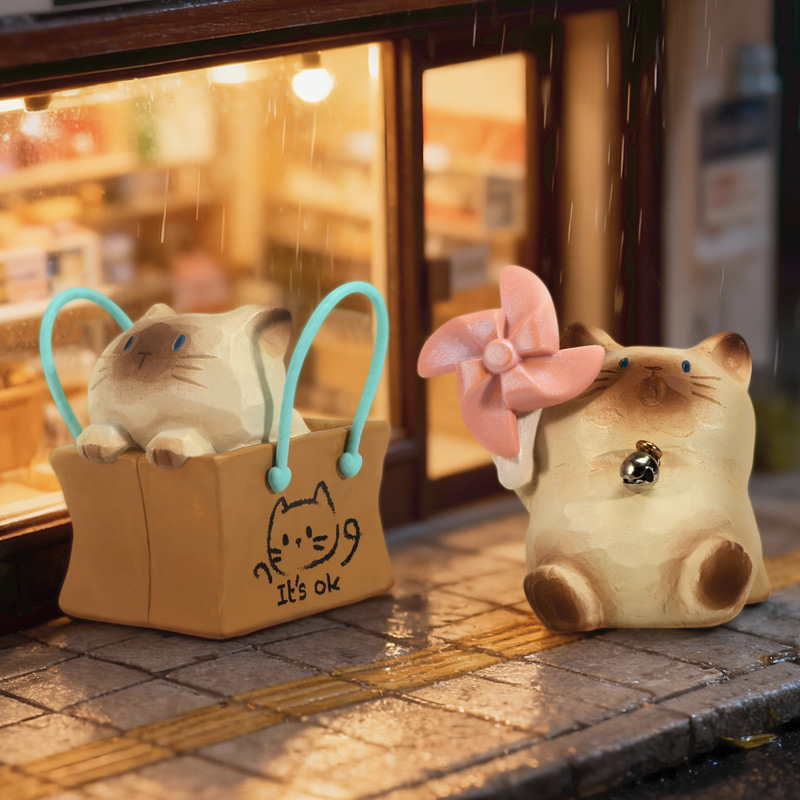 Cute Cat PAI Blind Box Cartoon - Home Security Items ulasan dan harga