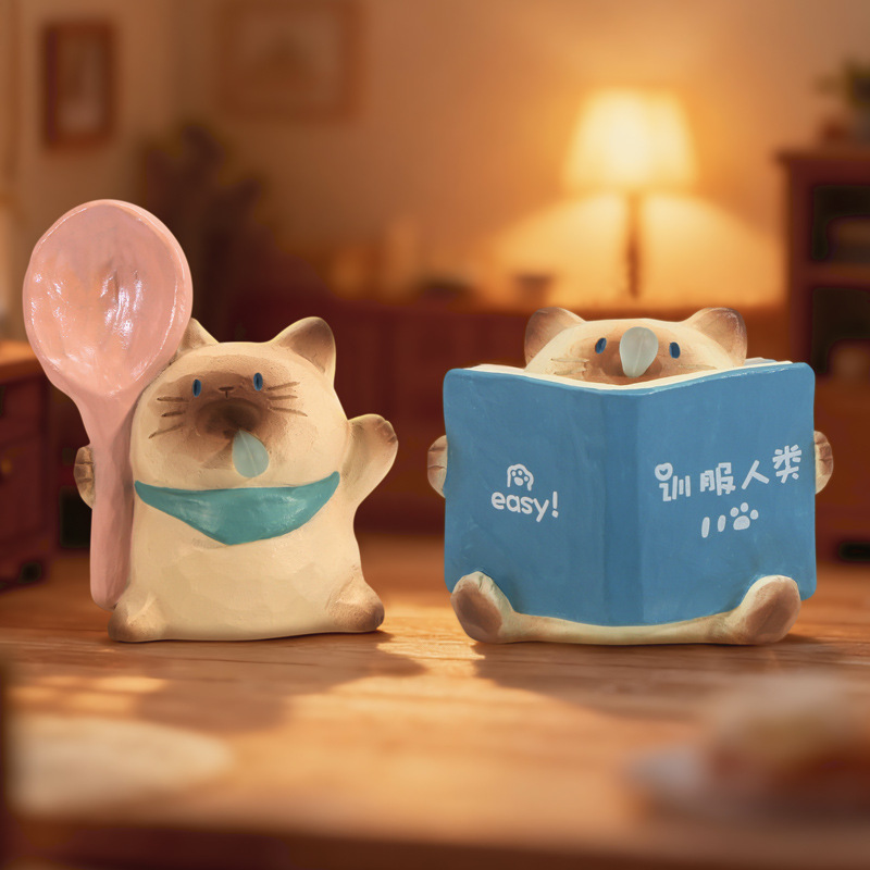 Cute Cat PAI Blind Box Cartoon - Home Security Items ulasan dan harga