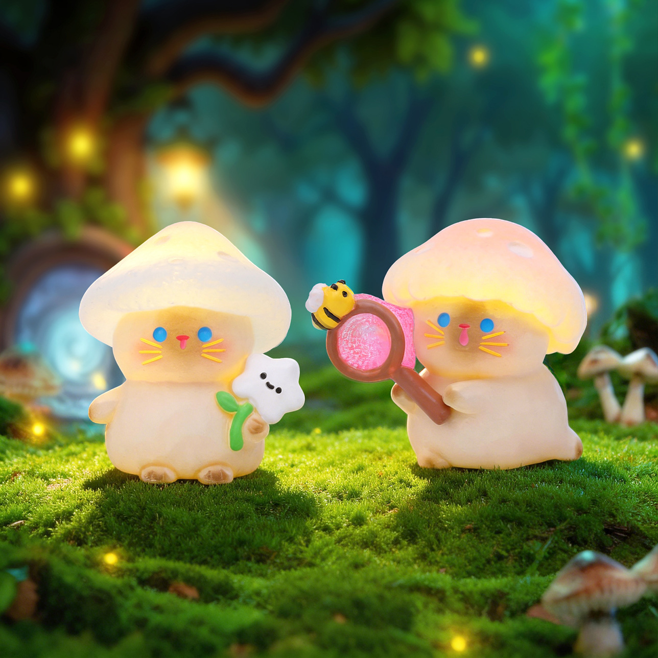 Blind Box Mushroom Exploration - Home Security Items ulasan dan harga