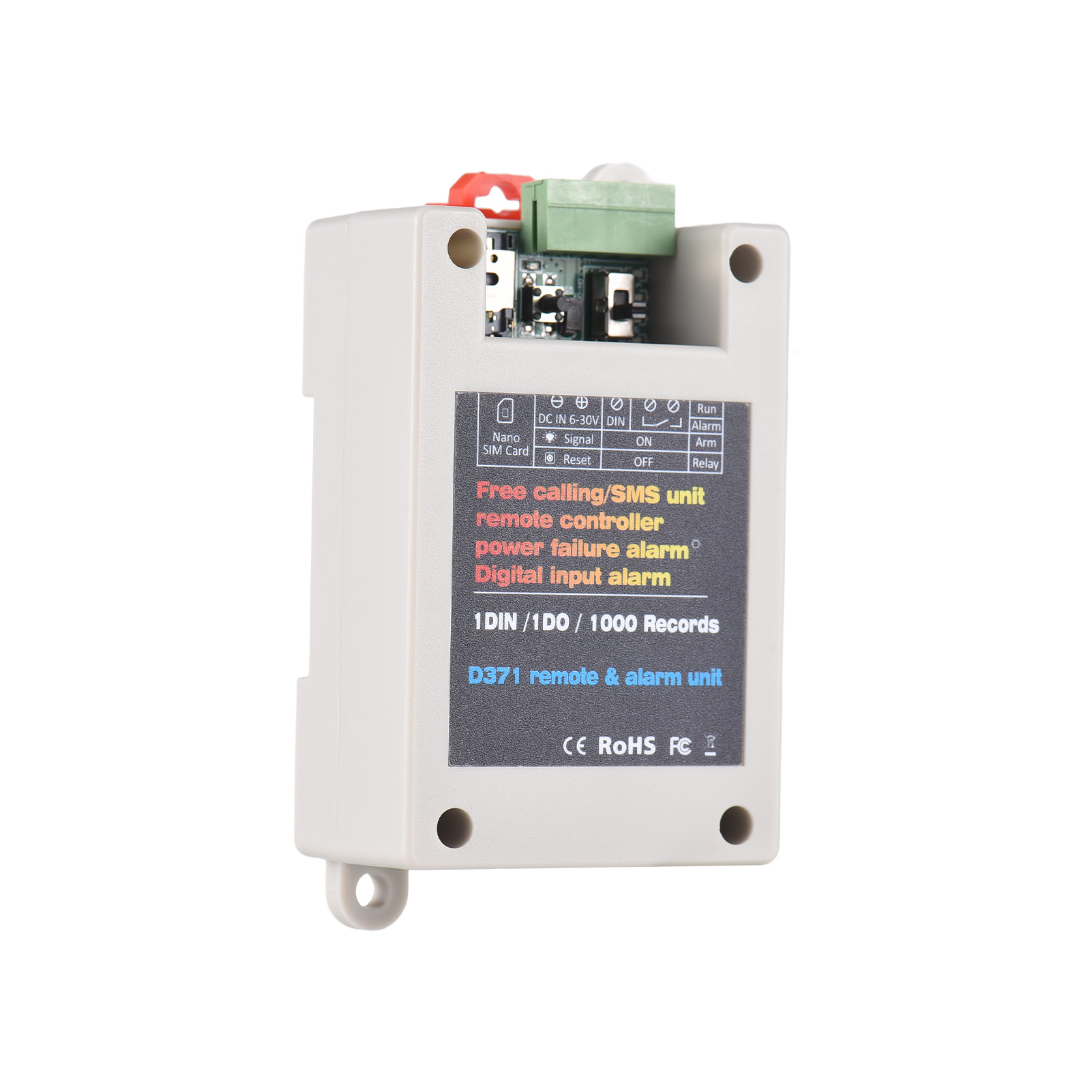 GSM Gate Opener Relay  2G Remo - Sim Gsm Alarm ulasan dan harga