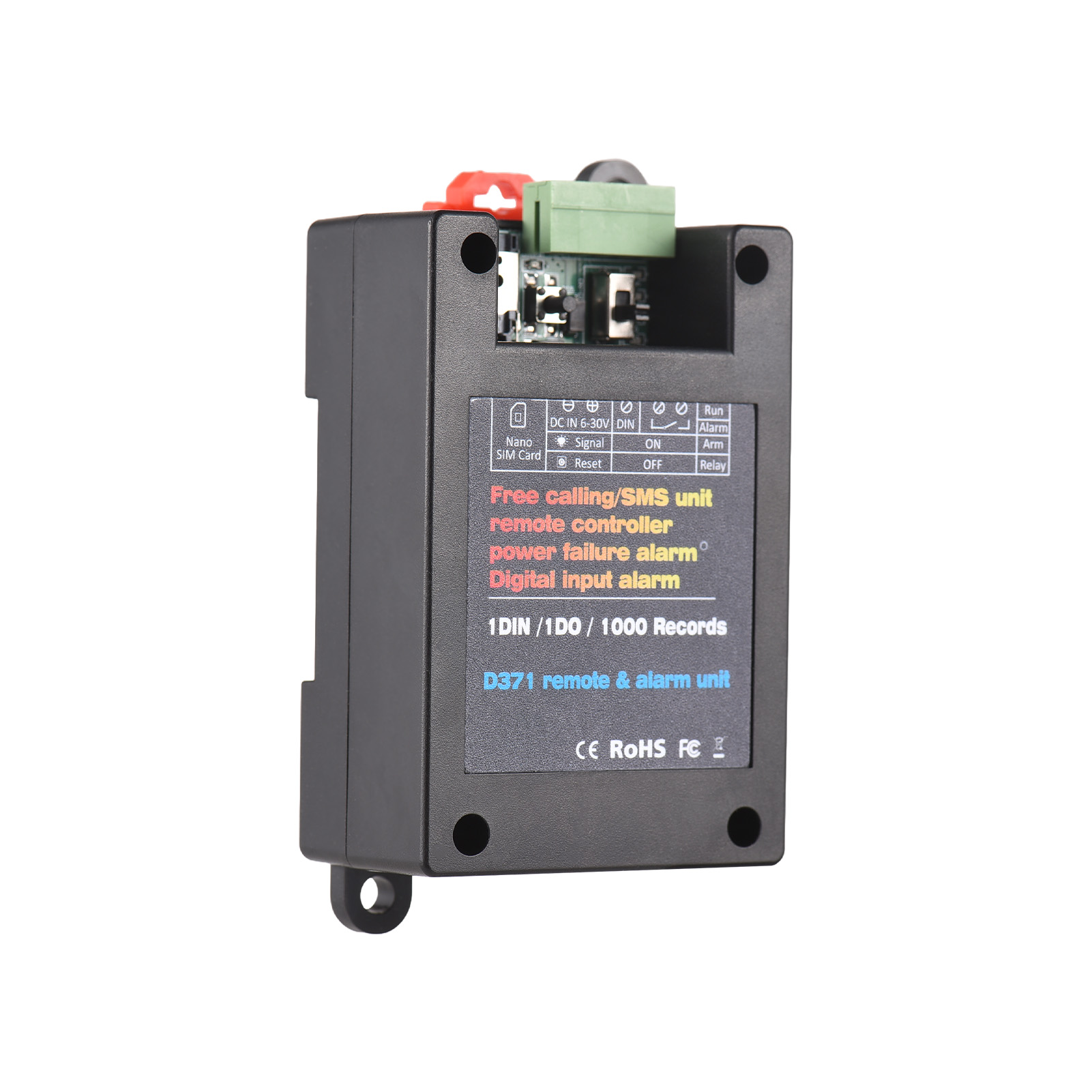 GSM Gate Opener Relay  2G Remo - Sim Gsm Alarm ulasan dan harga