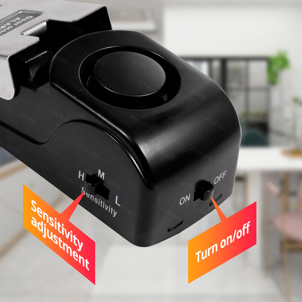 FUERS Door Stop Alarm System 1 - Sim Gsm Alarm ulasan dan harga