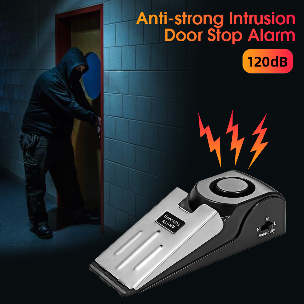 FUERS Door Stop Alarm System 1 - Sim Gsm Alarm ulasan dan harga