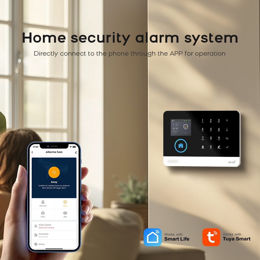 4G GSM Wifi Wireless Home Alar - Home Security Front Door Camera ulasan dan harga