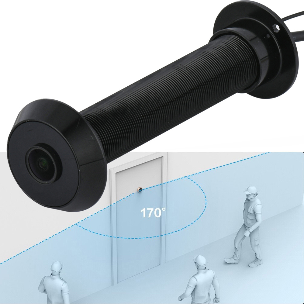LED Door Eye Camera 1080P 2MP  - Home Security Front Door Camera ulasan dan harga