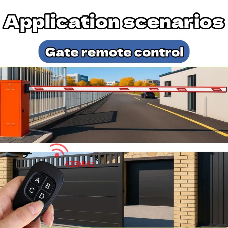 433MHz Remote Control Learn Re - Home Security Front Door Camera ulasan dan harga