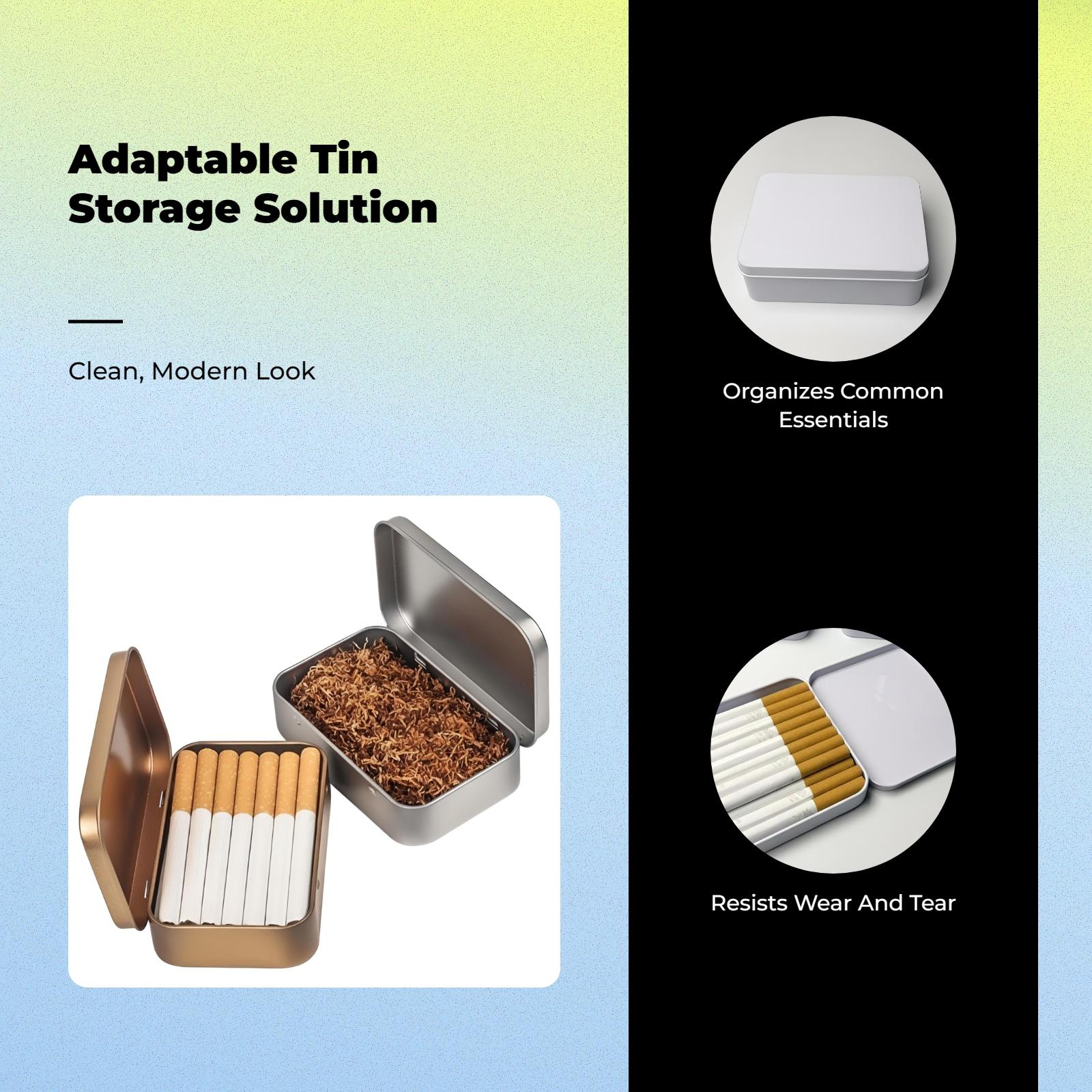 Cream Tin Metal Storage Box Se - Home Security Box ulasan dan harga