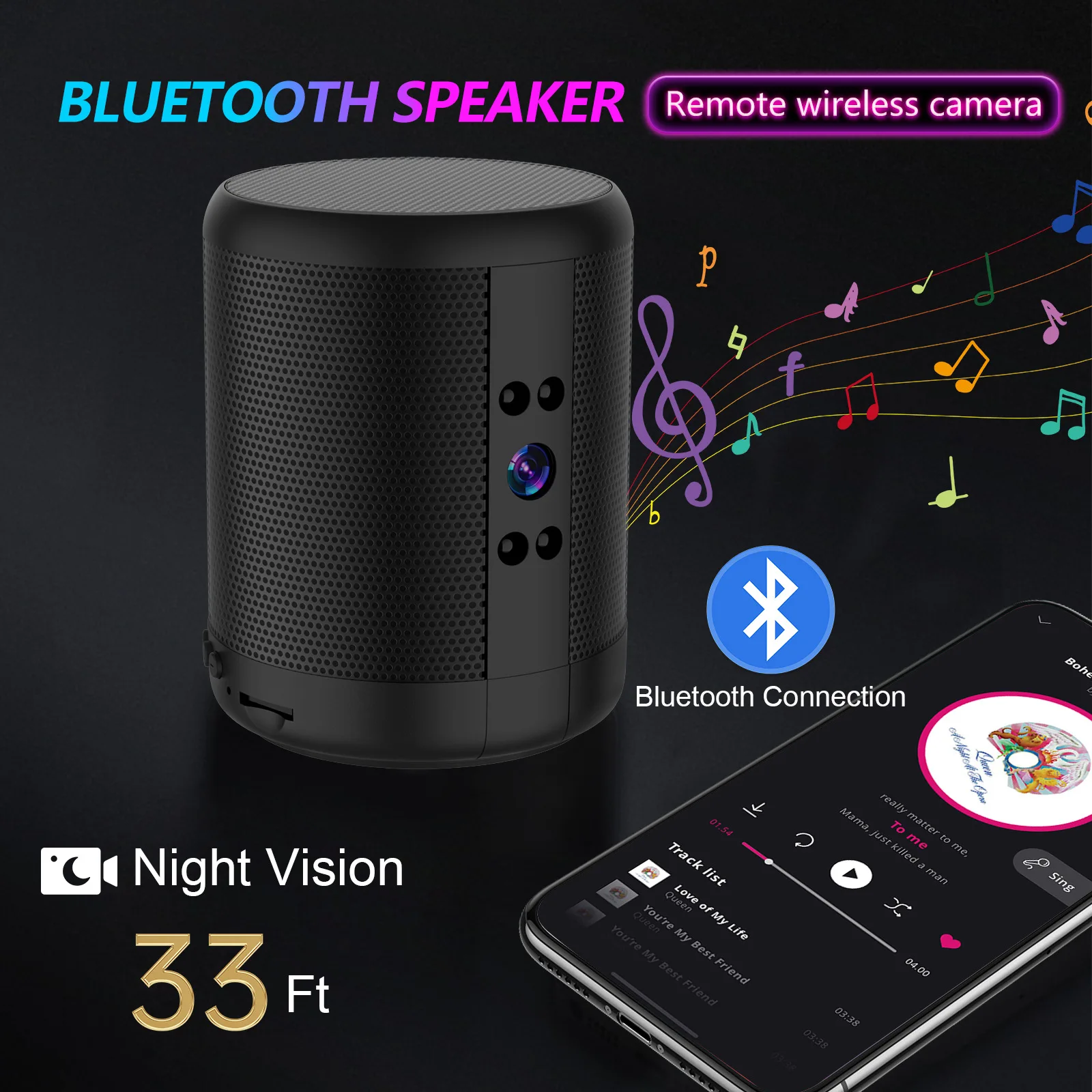 WiFi Security Camera Speaker V - Home Security Robot ulasan dan harga