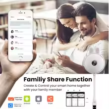 Tuya Mini WiFi Camera 2K Indoo - Home Security Flood Lights ulasan dan harga